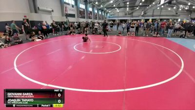 75 lbs Semifinal - Giovanni Garza, Texas Wrestling Academy vs Joaquin Tamayo, Vici Wrestling Club