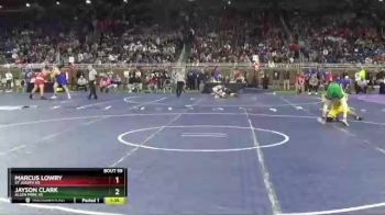 D2-106 lbs Champ. Round 1 - Jayson Clark, Allen Park HS vs Marcus Lowry, St Joseph HS