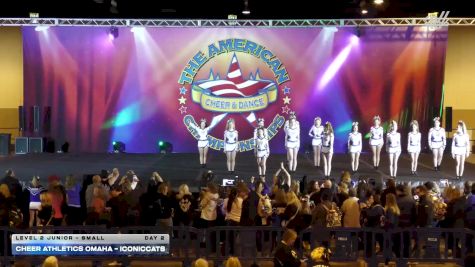 Cheer Athletics Omaha - IconicCAts [2026 L2 Junior - Small Day 2] 2026 The American Heartland Omaha Nationals