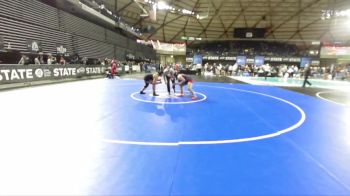 Girls 4A 190 lbs Cons. Round 4 - Leiah Maes, Bonney Lake (Girls) vs Alizah Gutierrez, Eisenhower (Girls)