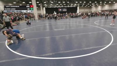 120 lbs Champ. Rd Of 64 - Hoyt Harshman, Mat Demon Wrestling Club vs Oliver Lange, Sebolt Wrestling Academy