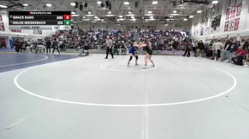 Girls 140 lbs Cons. Semi - Khloe Meisenbach, South San Francisco&nbsp;Girls vs Grace Saso, Mitty&nbsp;Girls