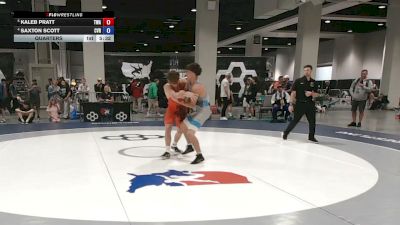 60 kg Quarters - Kaleb Pratt, The Wrestling Academy vs Saxton Scott, Central Valley RTC