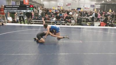 125 lbs Champ. Rd Of 64 - Micaiah Cortez, Central Catholic vs Reagan Gordon, Ranger 47