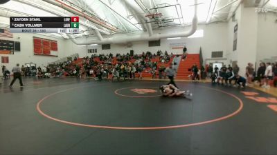 150 lbs Quarterfinal - Zayden Stahl, Lovell vs Cash Vollmer, Tongue River