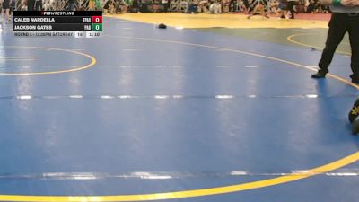 68 lbs Round 3 - 12:30pm Saturday - Jackson Gates, PA Gold vs Caleb Nardella, PA Silver