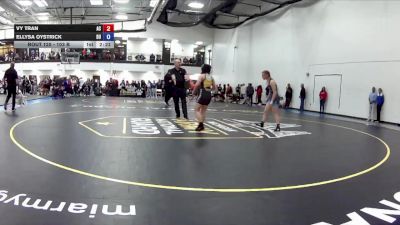 103 B Champ. Round 2 - Ellysa Oystrick, Brock University vs Vy Tran, Adrian College