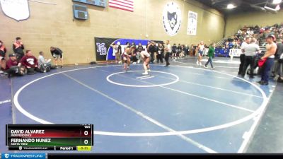 160 lbs Cons. Round 1 - Fernando Nunez, Santa Ynez vs David Alvarez, Independence