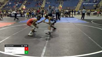 Consolation - Kamron Alegria, Montrose Elite vs James Nagel, Matpac