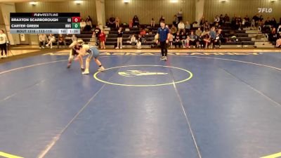 112-119 lbs Cons. Round 1 - Carter Green, Norton Wrestling Club vs Braxton Scarborough, GI Grapplers