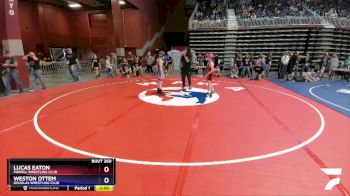 117 lbs Semifinal - Lucas Eaton, Powell Wrestling Club vs Weston Ottem, Douglas Wrestling Club