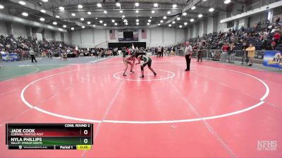 165 lbs Cons. Round 2 - Nyla Phillips, Valley Stream North vs Jade Cook, Corning-Painted Post