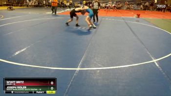 150 lbs Semis & 1st Wrestleback (8 Team) - Joseph Ridler, Maple River/United South Central vs Wyatt Britz, Foley
