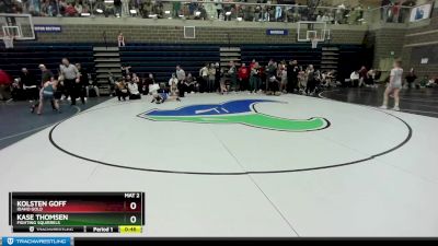 70 lbs Cons. Round 1 - Kase Thomsen, Fighting Squirrels vs Kolsten Goff, Idaho Gold