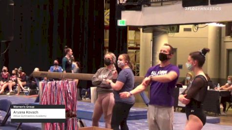 Aryana Kovach - Women's Group, Altius Gymnastics Academy - 2021 Women's Xcel Region 4 Championships