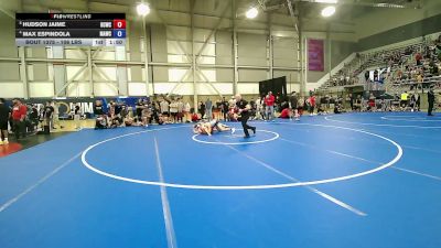 106 lbs Quarters - Hudson Jaime, Big Cat Wrestling Club vs Max Espindola, Mt Adams Wrestling Club