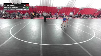 16U Boys - 126 lbs Cons. Round 2 - John Paul Simpson, Wisconsin vs Colton Shurpit, Askren Wrestling Academy