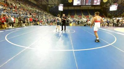 120 lbs Cons 64 #1 - Jeremiah Wachsmuth, OR vs Karson Shelley, UT