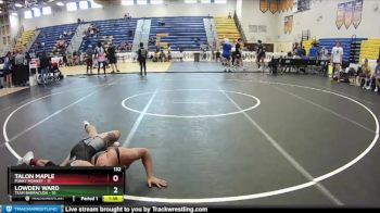 132 lbs Round 3 (8 Team) - LOWDEN WARD, Team Barracuda vs Talon Maple, Funky Monkey