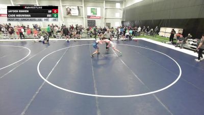 Junior Boys - 138 lbs Cons. Round 4 - Ellis Burns, Fishers Wrestling Club vs Eli Sperry, Missouri