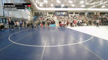 150 lbs Cons. Round 4 - Jeff Heywood, Spanish Fork vs Brackyn Adams, Syracuse
