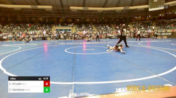 70 lbs Round Of 16 - Elijah Viruete, Inland Elite Wrestling Club vs Cael Danielson, Texas Elite Wrestling Club