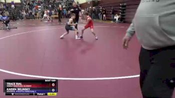 16U-1 lbs Round 2 - Trace Rial, Sebolt Wrestling Academy vs Kaiden Belinsky, Immortal Athletics Wrestling C