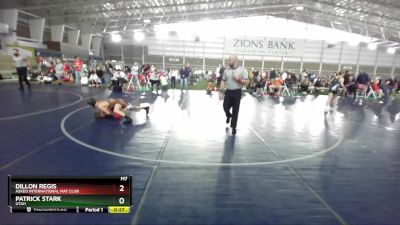 87 lbs Champ. Round 1 - Dillon Regis, Askeo International Mat Club vs Patrick Stark, Utah