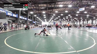 113 lbs Consi Of 32 #2 - David Linder, CT vs Colby Schreck, MO