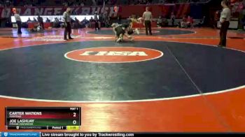 1 lbs Quarterfinal - Carter Watkins, Manteno vs Joe Lashuay, Fithian (Oakwood)