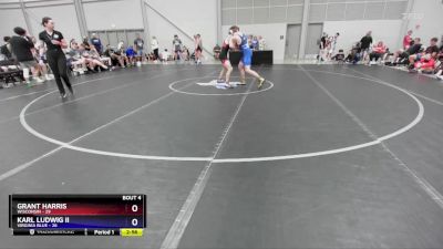 150 lbs Round 1 (8 Team) - Grant Harris, Wisconsin vs Karl Ludwig II, Virginia Blue