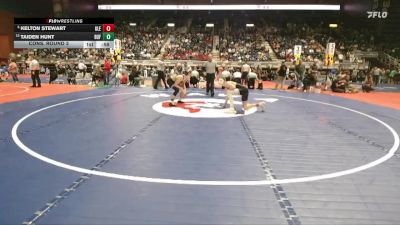 3A-144 lbs Cons. Round 3 - Kelton Stewart, Glenrock vs Taiden Hunt, Buffalo