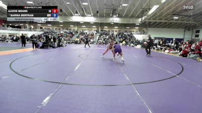 145 lbs Quarterfinal - Sarina Bertram, Missouri Valley College vs Alexis Means, Friends University