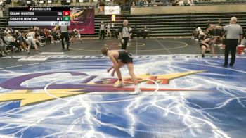 121 lbs Finals (8 Team) - Elijah Hunter, Stillwater, MN vs Chasyn Newton, Bettendorf, IA