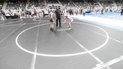 96 lbs Quarterfinal - Wade Cottman, Smith Wrestling Academy vs London McGinnis, Victory Combat Sports