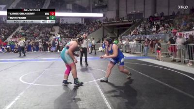 185 lbs Cons. Round 3 - Lainee Granberry, Norton Wrestling Club vs Ruth Feight, Republic Co