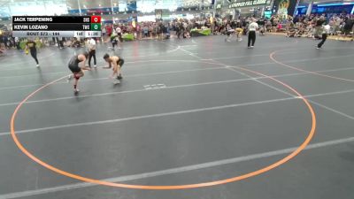 144 lbs Cons. Round 2 - Kevin Lozano, Tiger Wrestling Club vs Jack Terpening, Unattached