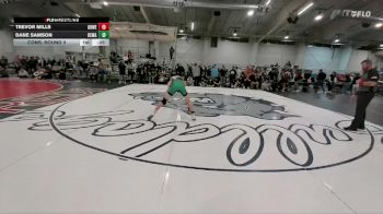 120 lbs Cons. Round 3 - Dane Samson, Kelly Walsh vs Trevor Mills, Greeley West