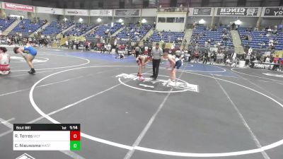 120 lbs Quarterfinal - Rene Torres, Victory WC vs Cade Nieuwsma, Matpac WC