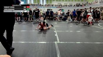 68 lbs Round 1 (10 Team) - Leon Diamond, Powerhouse vs Kinsley Jones, Panhandle Pitbulls