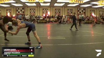 138 lbs Quarterfinal - Jayden Gaddy, School Of Hard Knocks vs Andrew McCarthy, Aliens