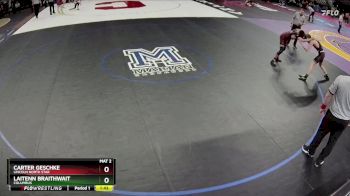 Quarterfinal - Laitenn Braithwait, Columbus vs Carter Geschke, Lincoln North Star