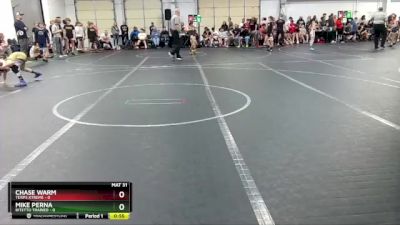 72 lbs Round 3 (4 Team) - Chase Warm, Terps Xtreme vs Mike Perna, Bitetto Trained