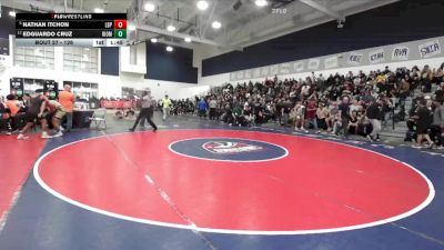 126 lbs Champ. Round 1 - Nathan Itchon, Poly/Long Beach vs Edguardo Cruz, Rio Mesa