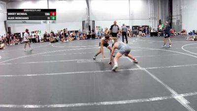 120 lbs Round 4 (6 Team) - Mikey McNeal, TDWC Maniacs vs Alex Rosciano, Frost Gang