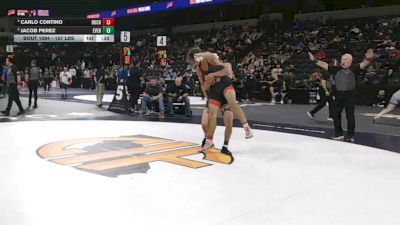 157 lbs Consolation - Carlo Contino, Buchanan (CS) vs Jacob Perez, Everett Alvarez (CC)