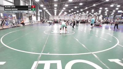 182 lbs Rr Rnd 3 - Blaine Leitz, D3 Training Center - HSB vs Masiah Moton, Team Dynasty - HSB