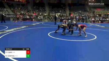 100 lbs Prelims - Hannah Lopez, Lions Wrestling Academy vs Nahenahe Kalamau, Golden Back