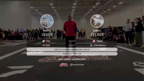 Brooke Olver vs Danica Felker 2025 ADCC Niagara Open