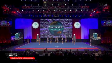 Cheer Factor - XFactor [2025 L6 Limited Senior XSmall Finals] 2025 The Cheerleading Worlds